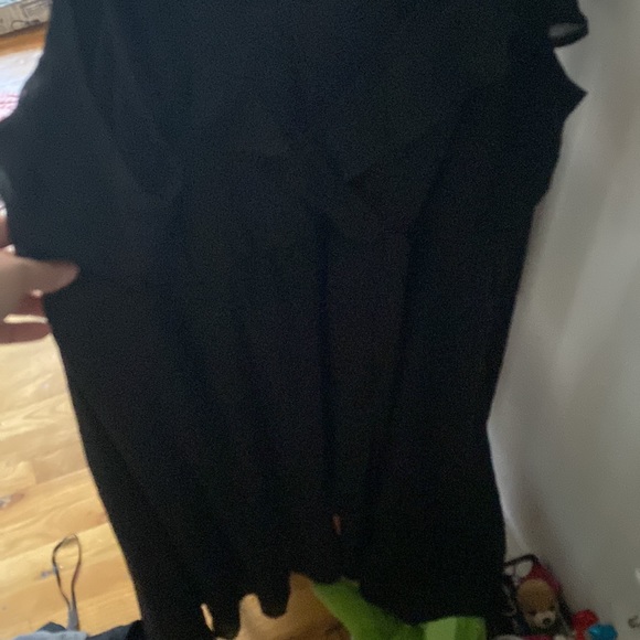 BLACK TORRID RUFFLE DRESS SZ 2 NEW - Picture 4 of 4